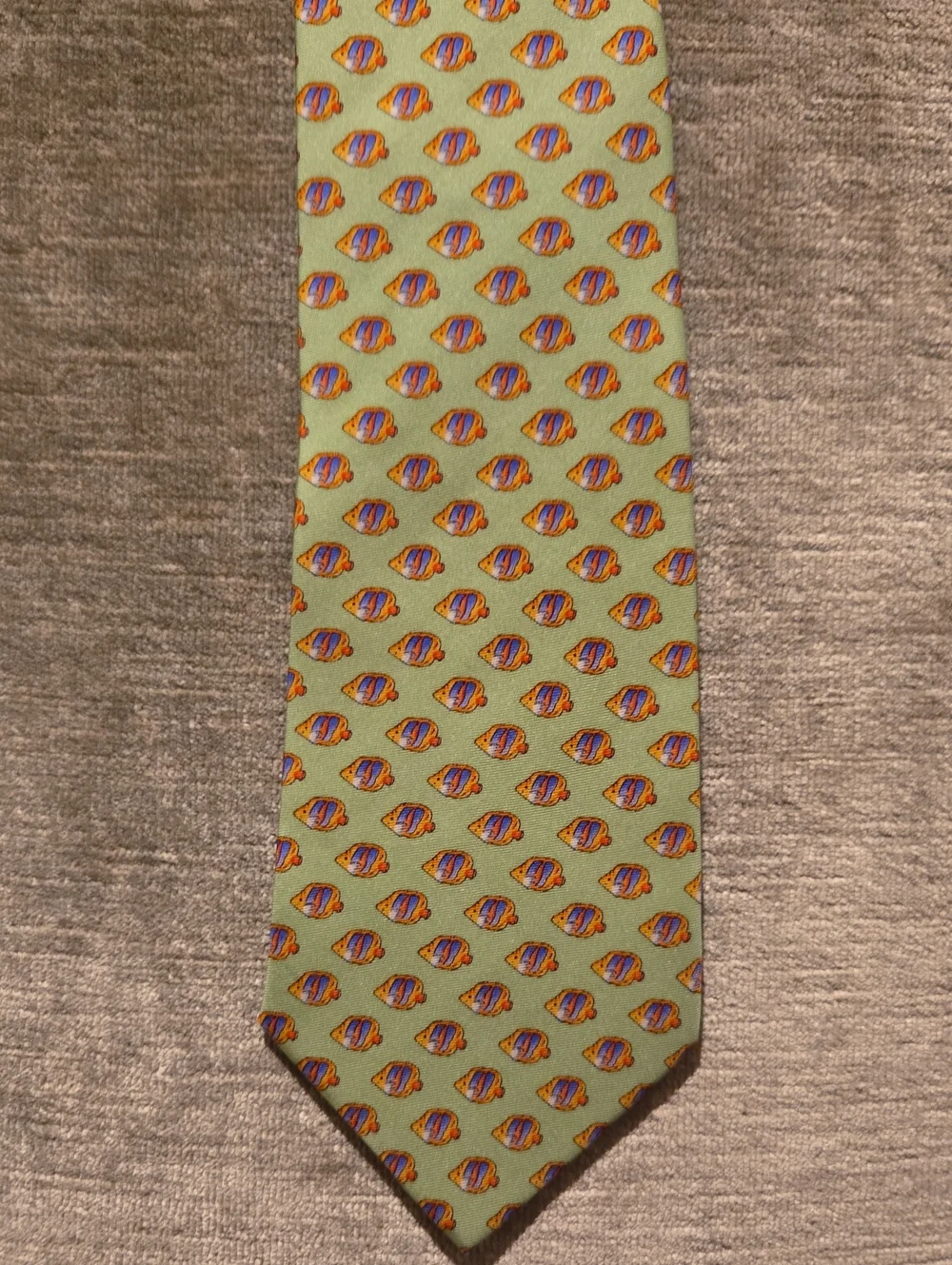 VTG J.Crew Tropical Fish Tie